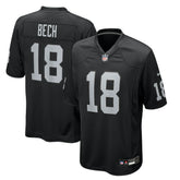 Jack Bech Las Vegas Raiders Team Game Jersey Black - Nike