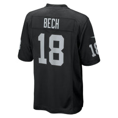 Jack Bech Las Vegas Raiders Team Game Jersey Black - Nike