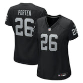 Darien Porter Las Vegas Raiders Women's Team Game Jersey Black - Nike