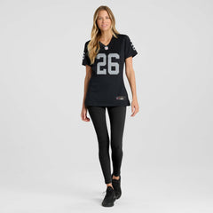 Darien Porter Las Vegas Raiders Women's Team Game Jersey Black - Nike