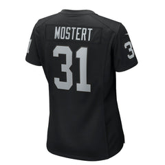 Raheem Mostert Las Vegas Raiders Women's Team Game Jersey Black - Nike
