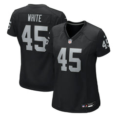 Devin White Las Vegas Raiders Women's Team Game Jersey Black - Nike