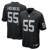 Cody Lindenberg Las Vegas Raiders Team Game Jersey Black - Nike