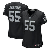 Cody Lindenberg Las Vegas Raiders Women's Team Game Jersey Black - Nike