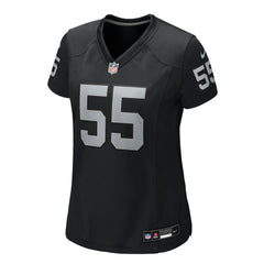 Cody Lindenberg Las Vegas Raiders Women's Team Game Jersey Black - Nike
