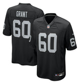 Charles Grant Las Vegas Raiders Team Game Jersey Black - Nike