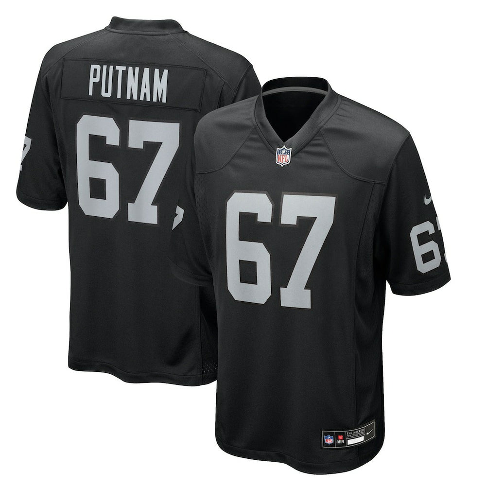 Will Putnam Las Vegas Raiders Team Game Jersey Black - Nike