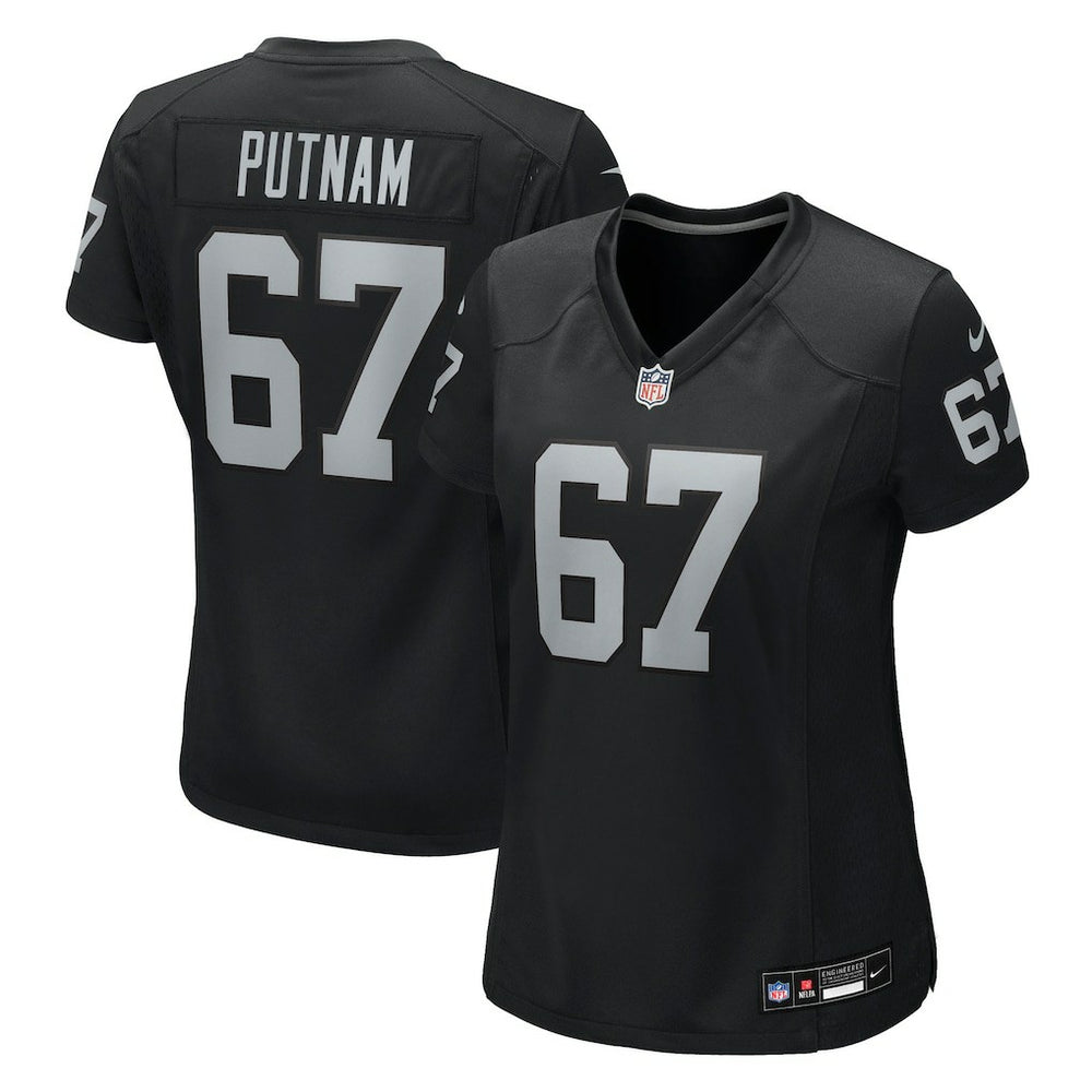 Will Putnam Las Vegas Raiders Women's Team Game Jersey Black - Nike