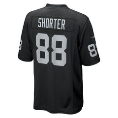 Justin Shorter Las Vegas Raiders Team Game Jersey Black - Nike