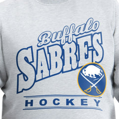 Buffalo Sabres - G-III Sports by Carl Banks Adaptive Headliner Fleece Sweatshirt Gray
