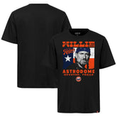 Houston Astros x Willie Nelson Sportiqe Unisex Astrodome Tri-Blend T-Shirt Clearance