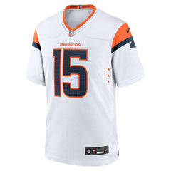 Nik Bonitto Denver Broncos Game Jersey White - Nike