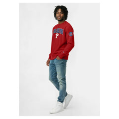Philadelphia Phillies Champion Reverse Weave Chenille Sweatshirt Lifestyle
