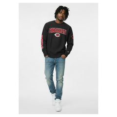 Cincinnati Reds Champion Reverse Weave Chenille Sweatshirt Sale
