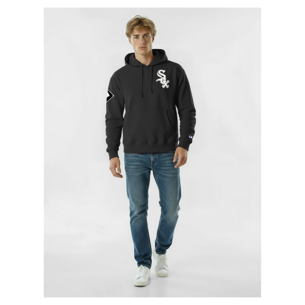 Chicago White Sox Champion Reverse Weave Chenille Hoodie On Sale
