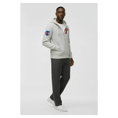 Philadelphia Phillies Champion Reverse Weave Chenille Full-Zip Hoodie for sale