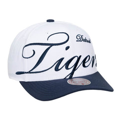 Detroit Tigers Mitchell & Ness Unisex XL Script Pro Crown Snapback Hat Sale