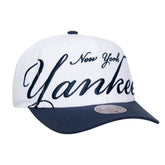 New York Yankees Mitchell & Ness Unisex XL Script Pro Crown Adjustable Hat On Sale