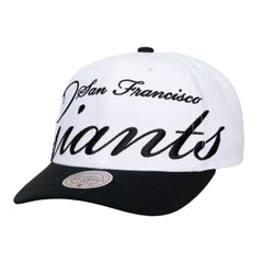 San Francisco Giants Mitchell & Ness Unisex XL Script Pro Crown Adjustable Hat Sale