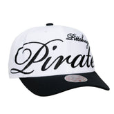 Pittsburgh Pirates Mitchell & Ness Unisex XL Script Pro Crown Adjustable Hat Clearance