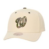 Washington Nationals Mitchell & Ness Unisex Camo Logo Pro Crown Snapback Hat Online