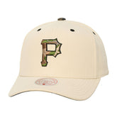 Pittsburgh Pirates Mitchell & Ness Unisex Camo Logo Pro Crown Snapback Hat On Sale