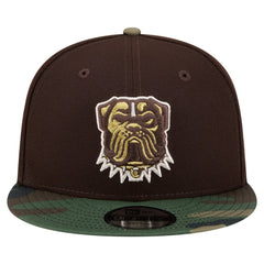 Cleveland Browns Adult Burnt Wood Camo 9FIFTY Snapback Hat Dark Brown - NFL