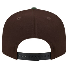 Denver Broncos Adult Burnt Wood Camo 9FIFTY Snapback Hat Dark Brown - NFL
