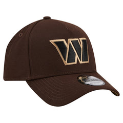 Washington Commanders New Era Burnt Wood A-Frame 9FORTY Adjustable Hat Dark Brown - NFL