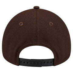 Buffalo Bills New Era Burnt Wood A-Frame 9FORTY Adjustable Hat Dark Brown - NFL