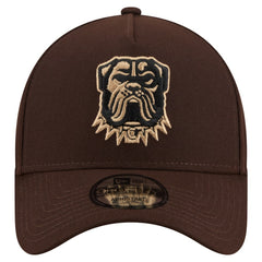 Cleveland Browns New Era Burnt Wood A-Frame 9FORTY Adjustable Hat Dark Brown - NFL