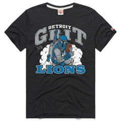 Detroit Lions Homage Unisex Star Wars x NFL Tri-Blend T-Shirt Charcoal - NFL