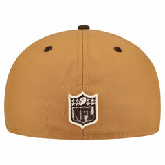 Dallas Cowboys New Era Two-Tone Walnut 59FIFTY Fitted Hat Light Brown/Dark Brown - NFL