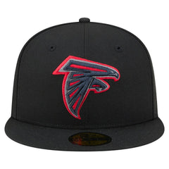 Atlanta Falcons New Era Color Pop 59FIFTY Fitted Hat Black - NFL