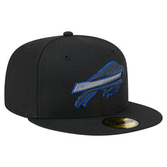 Buffalo Bills New Era Color Pop 59FIFTY Fitted Hat Black - NFL