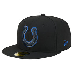Indianapolis Colts New Era Color Pop 59FIFTY Fitted Hat Black - NFL