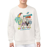 Miami Dolphins Margaritaville Gameday Party Fleece Sweatshirt Cream - NFL