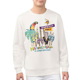 Minnesota Vikings Margaritaville Gameday Party Fleece Sweatshirt Cream - NFL