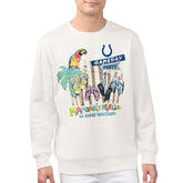 Indianapolis Colts Margaritaville Gameday Party Fleece Sweatshirt Cream - NFL