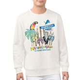 Detroit Lions Margaritaville Gameday Party Fleece Sweatshirt Cream - NFL