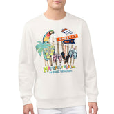 Denver Broncos Margaritaville Gameday Party Fleece Sweatshirt Cream - NFL