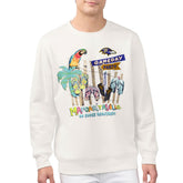 Baltimore Ravens Margaritaville Gameday Party Fleece Sweatshirt Cream - NFL