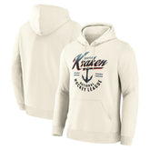 Seattle Kraken Fanatics Legacy Hoodie Cream