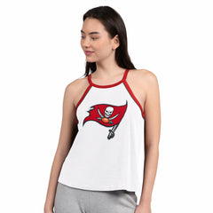 Tampa Bay Buccaneers G-III 4Her by Carl Banks Women's Redemption Win Slub Tank Top White - NFL