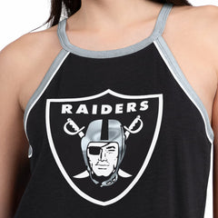 Las Vegas Raiders G-III 4Her by Carl Banks Women's Redemption Win Slub Tank Top Black - NFL