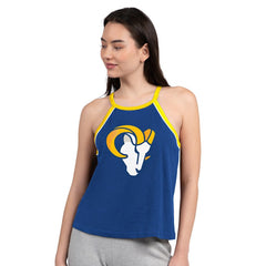 Los Angeles Rams G-III 4Her by Carl Banks Women's Redemption Win Slub Tank Top Royal - NFL