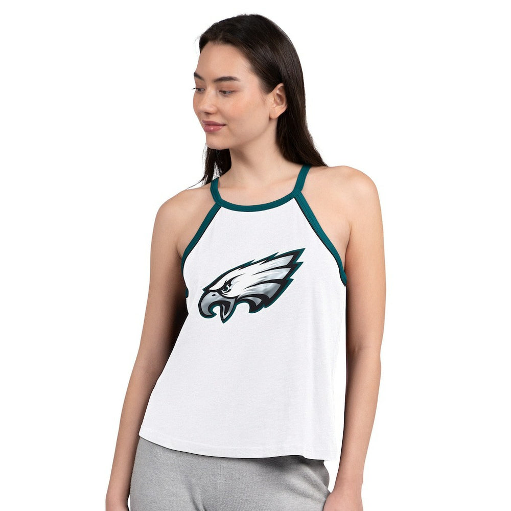 Philadelphia Eagles G-III 4Her by Carl Banks Women's Redemption Win Slub Tank Top White - NFL
