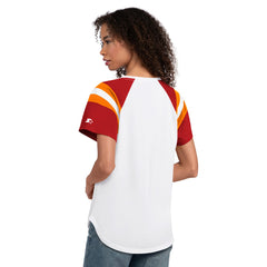 Tampa Bay Buccaneers Starter Women's Game On Notch Neck T-Shirt White - NFL