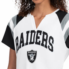 Las Vegas Raiders Starter Women's Game On Notch Neck T-Shirt White - NFL