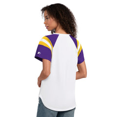 Minnesota Vikings Starter Women's Game On Notch Neck T-Shirt White - NFL